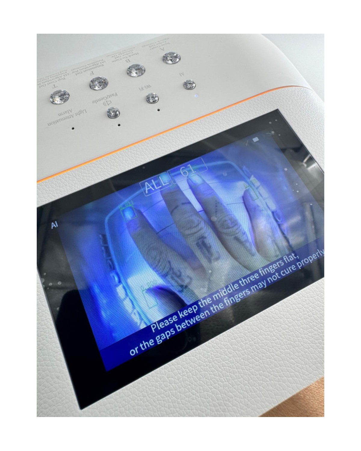 Imagen adicional de LÁMPARA DE UÑAS CON INTELIGENCIA ARTIFICIAL - O’Nail