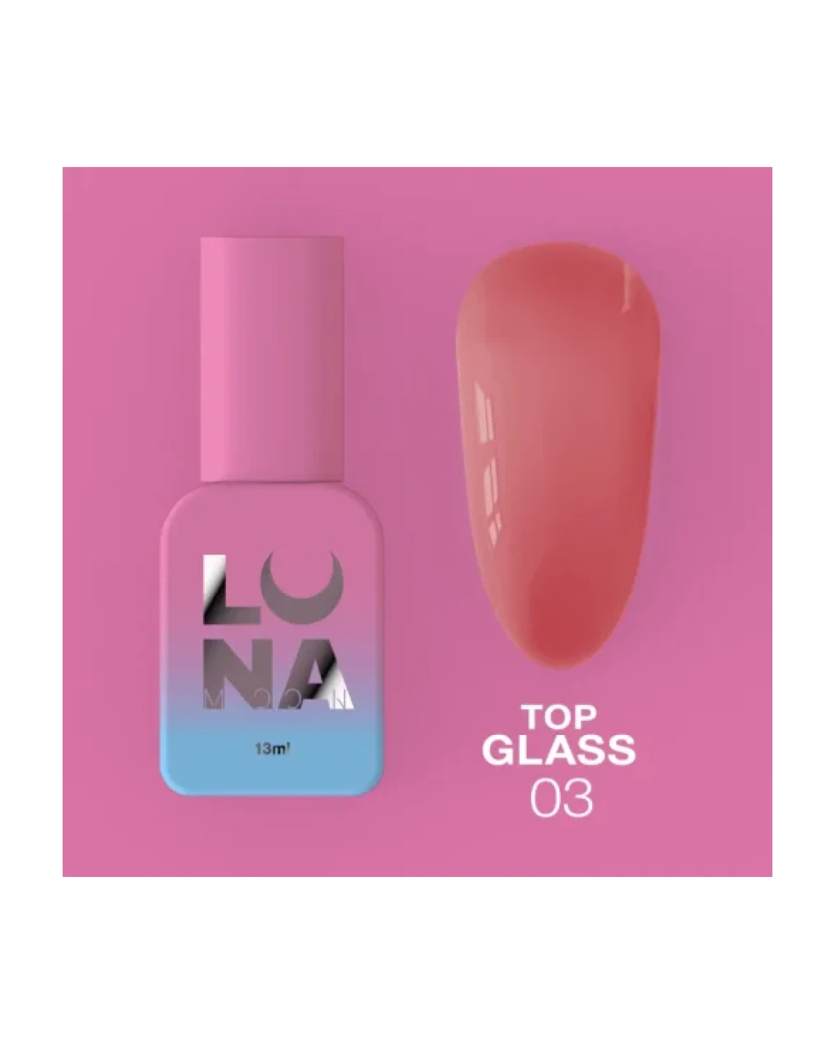 Top Glass nr3 13ml - producto profesional de uñas en Canarias