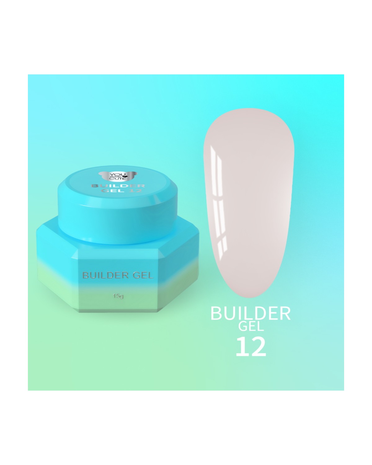 Imagen adicional de YOUARECUTE Bottle Gel nr12 15ml