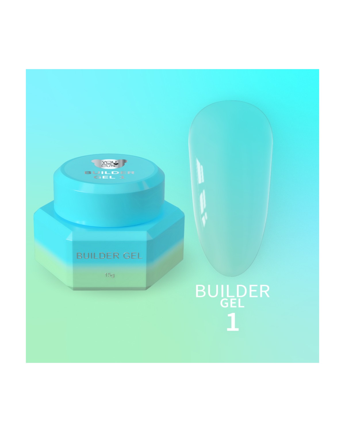 YOUARECUTE Builder Gel nr1 15ml - producto profesional de uñas en Canarias