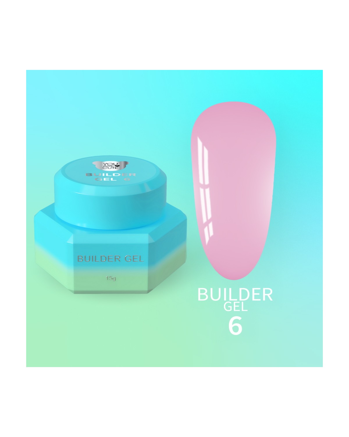 Imagen adicional de YOUARECUTE Builder Gel nr6 15ml