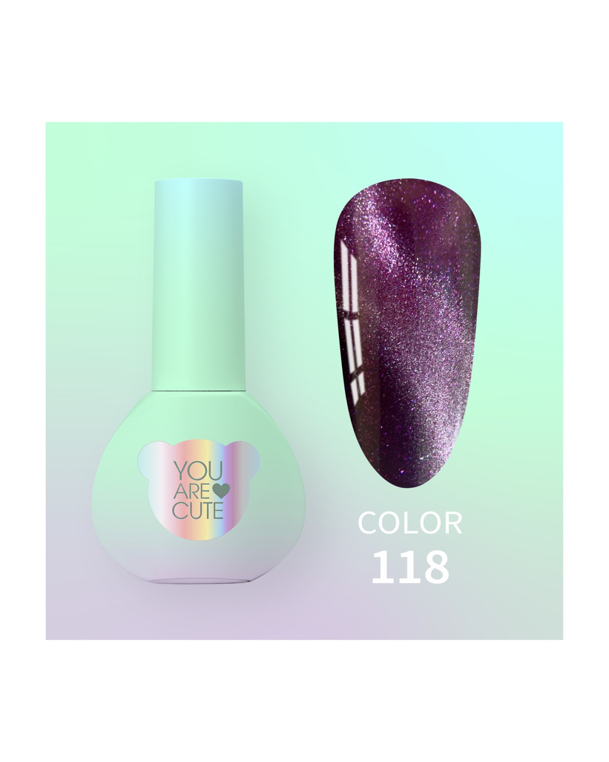 Imagen adicional de YOUARECUTE Color nr118 5ml