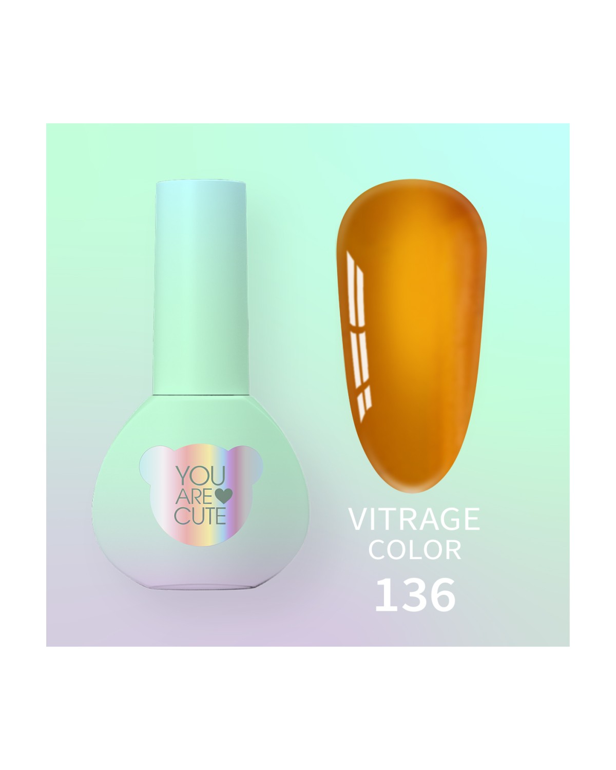 Imagen adicional de YOUARECUTE Color nr136 5ml