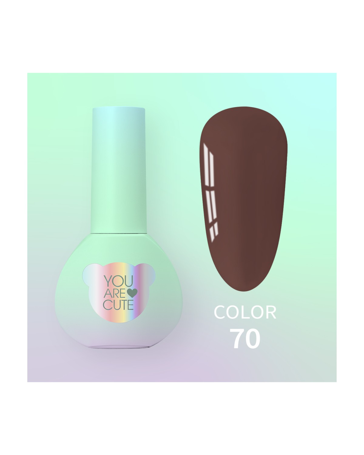 Imagen adicional de YOUARECUTE Color nr70 5ml