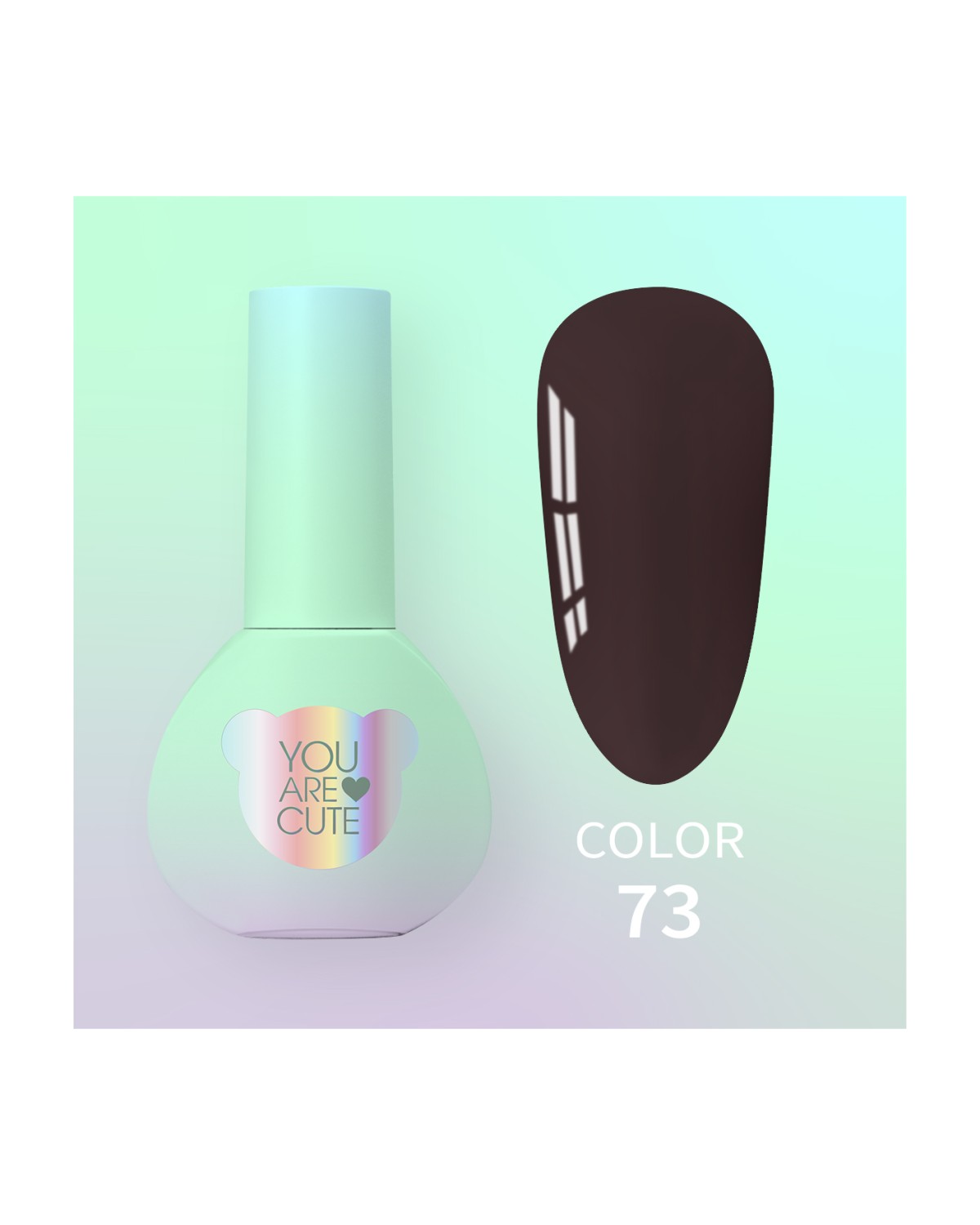 Imagen adicional de YOUARECUTE Color nr73 5ml