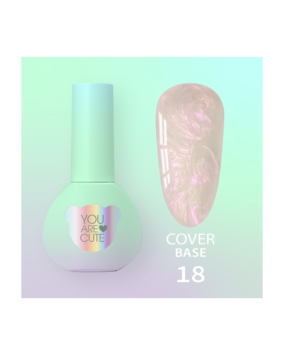 Imagen adicional de YOUARECUTE Cover Base nr19 5ml