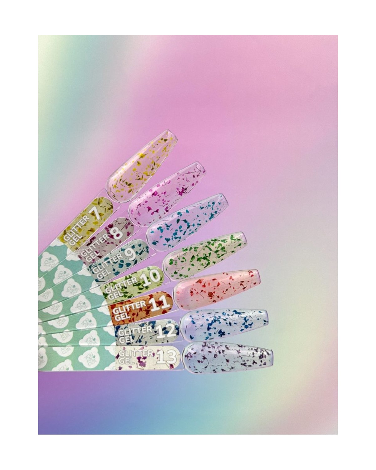 Imagen adicional de YOUARECUTE Glitter Gel nr13 5ml