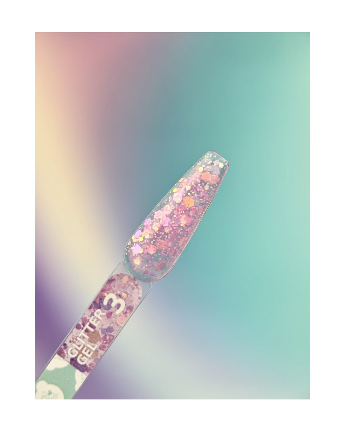 Imagen adicional de YOUARECUTE Glitter Gel nr3 5ml