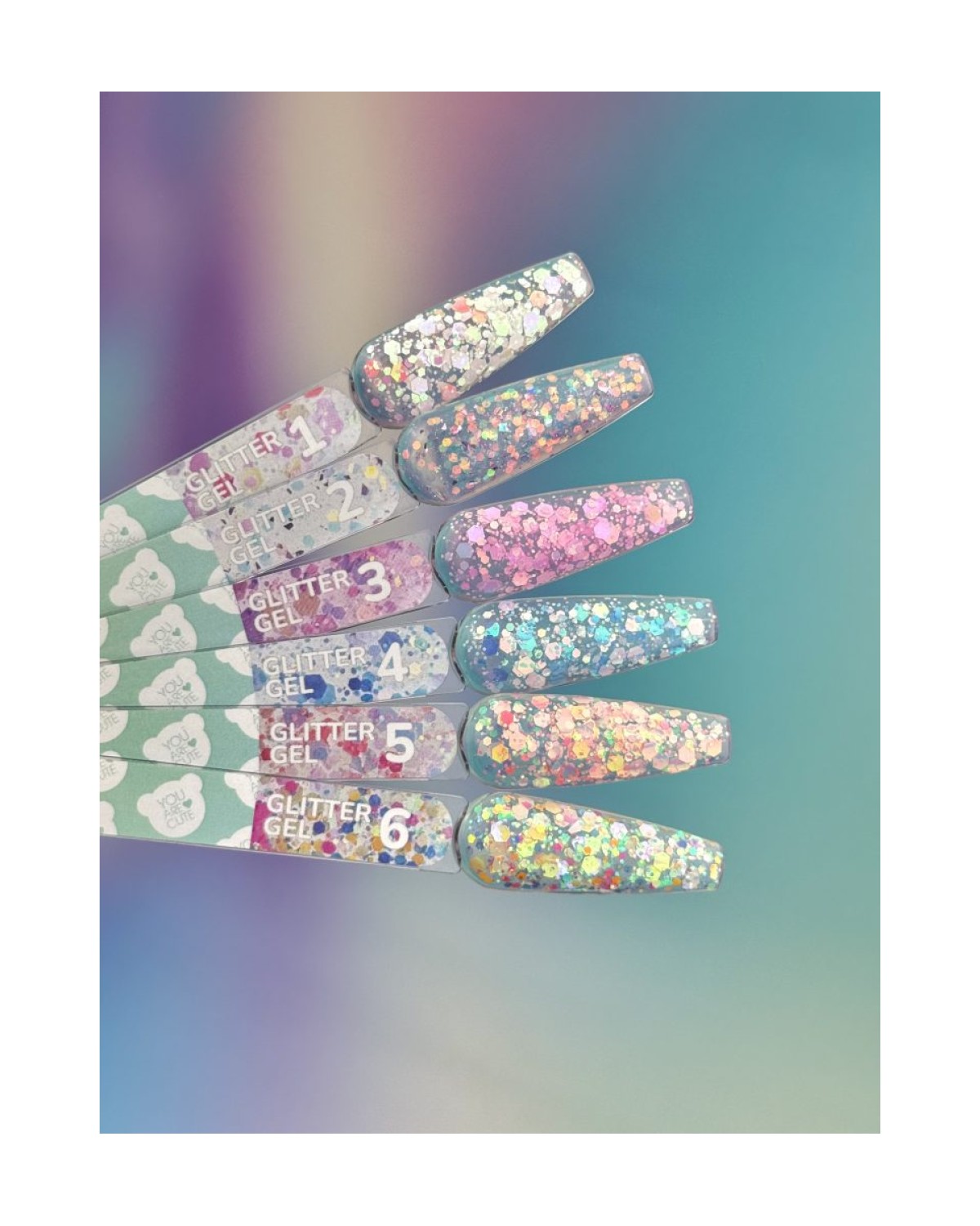 Imagen adicional de YOUARECUTE Glitter Gel nr3 5ml