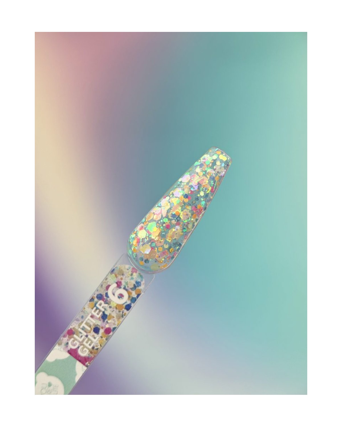 Imagen adicional de YOUARECUTE Glitter Gel nr6 5ml