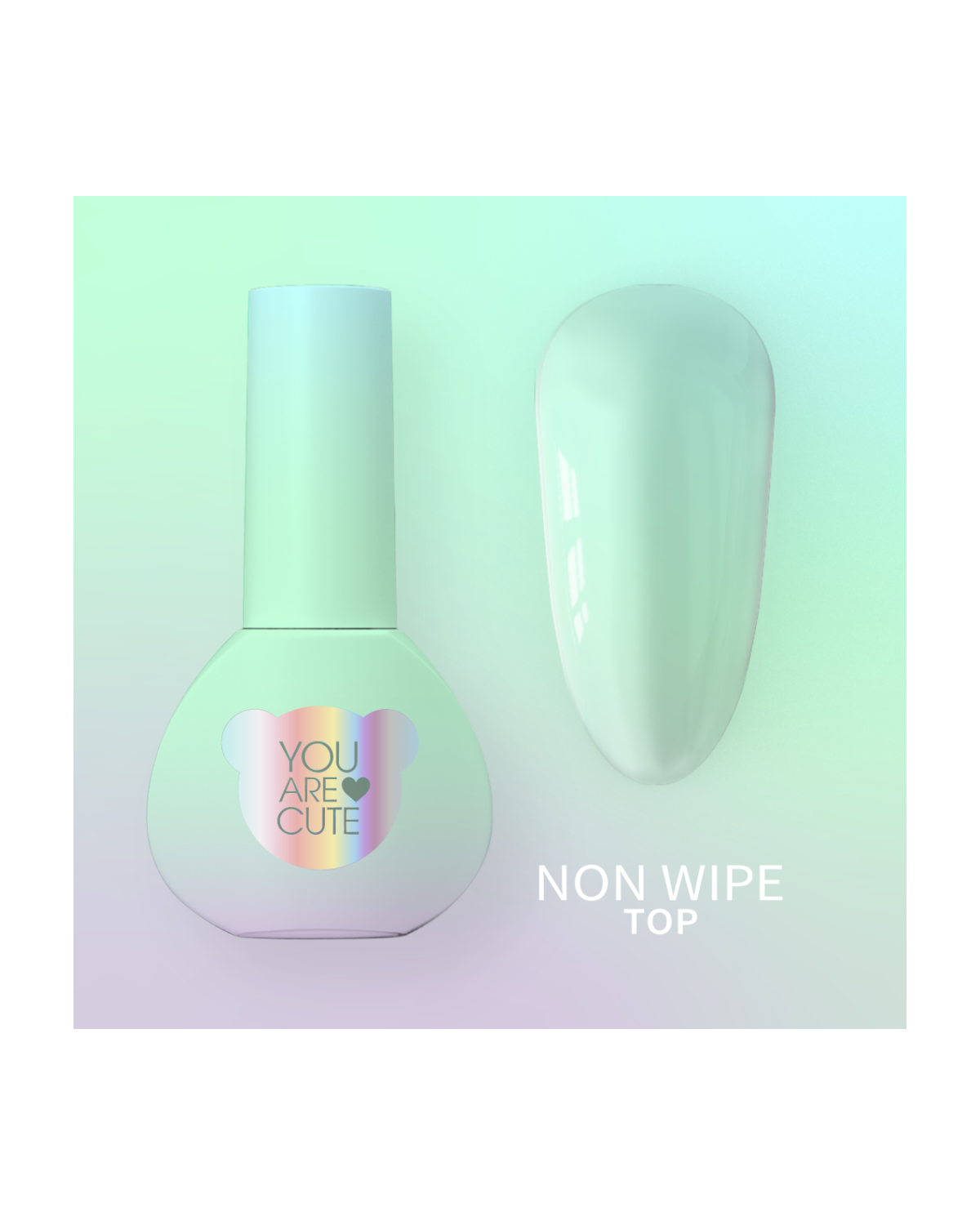 YOUARECUTE Top Non Wipe 5ml - producto profesional de uñas en Canarias