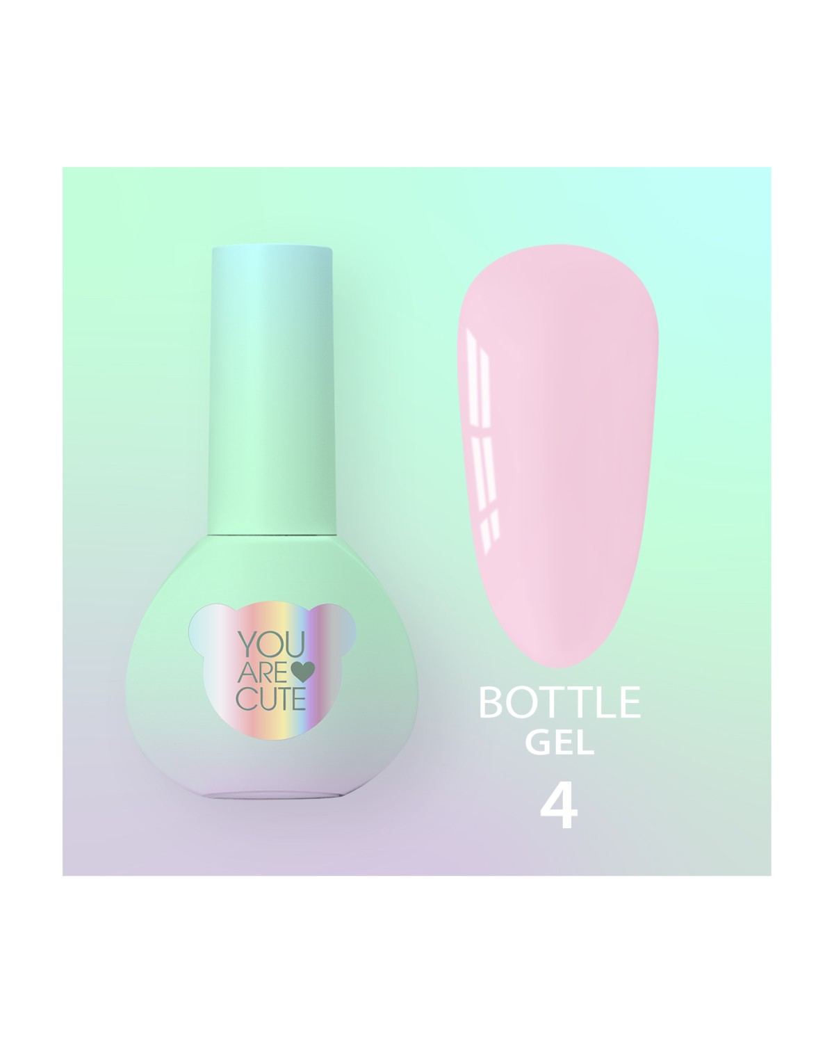 Imagen adicional de YOUARECUTE Bottle Gel nr4 5ml