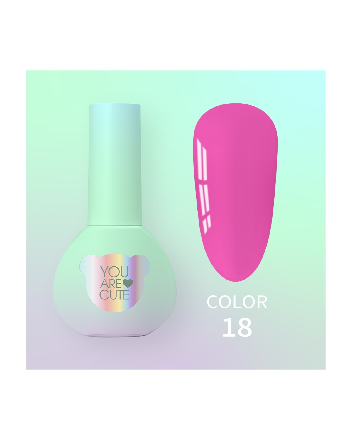 Imagen adicional de YOUARECUTE Color nr18 5ml