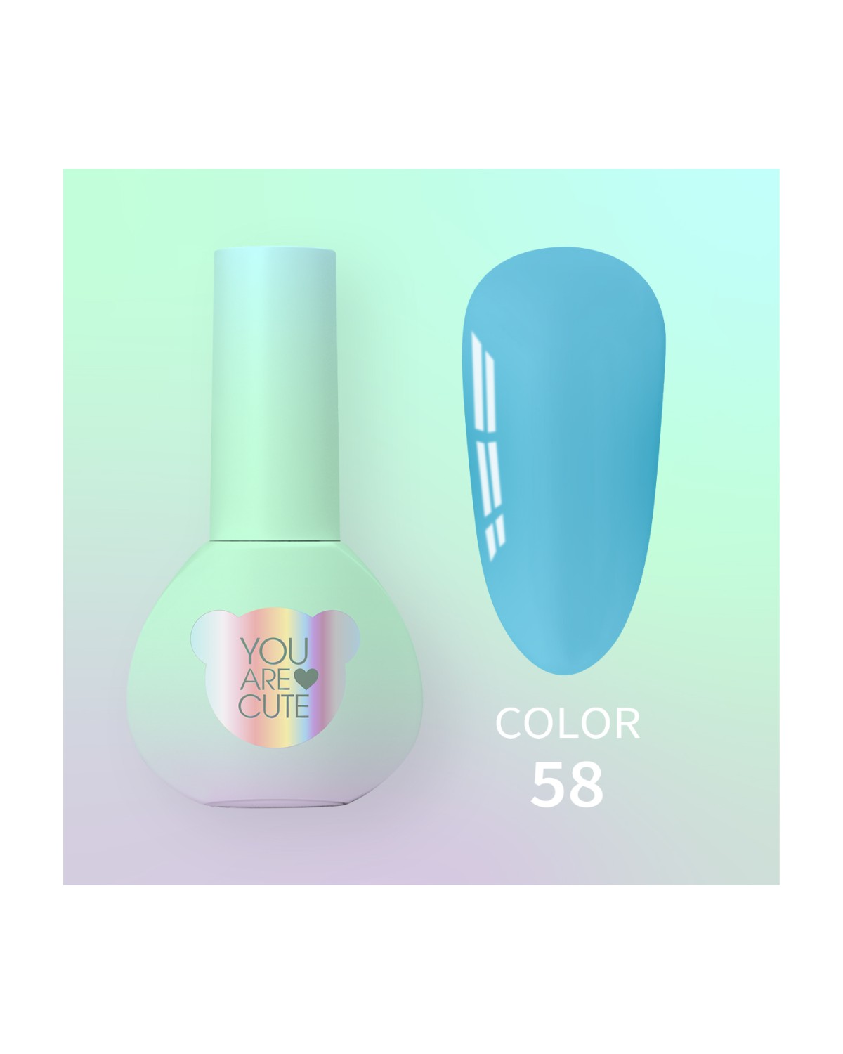 Imagen adicional de YOUARECUTE Color nr58 5ml