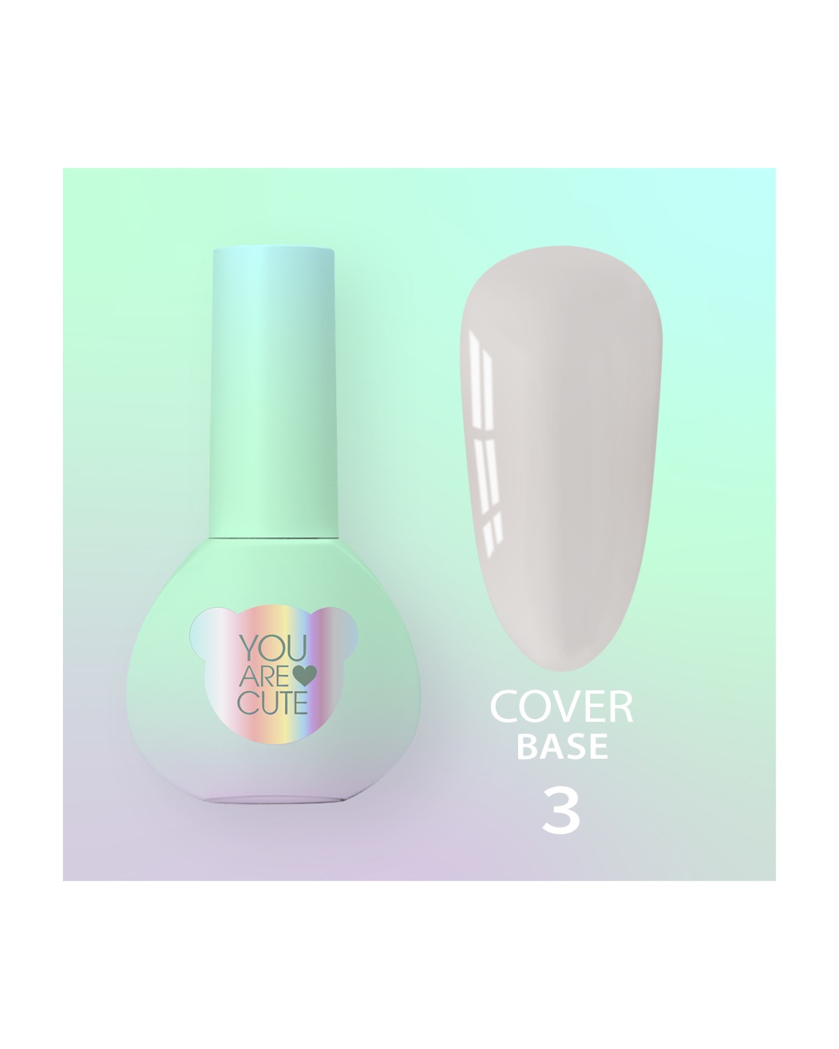 Imagen adicional de YOUARECUTE Cover Base nr3 5ml