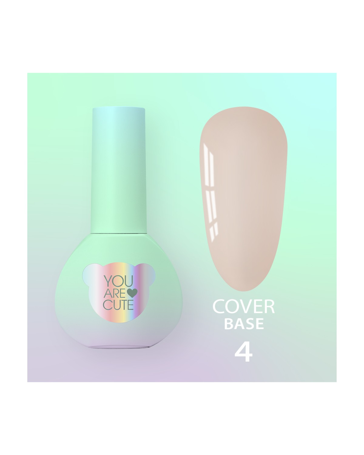 Imagen adicional de YOUARECUTE Cover Base nr4 5ml